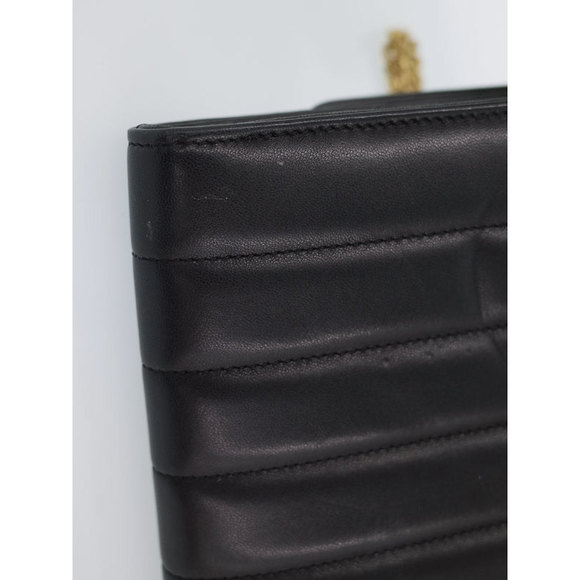 Saint Laurent Paris Viki Chain Shoulder Bag Black - Picture 4 of 8